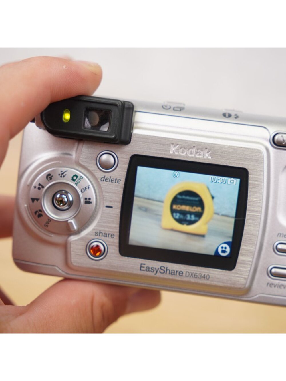 Kodak EasyShare DX6340 3.1MP Compact Digital Camera Silver Tested Working Great - Picture 12 of 14